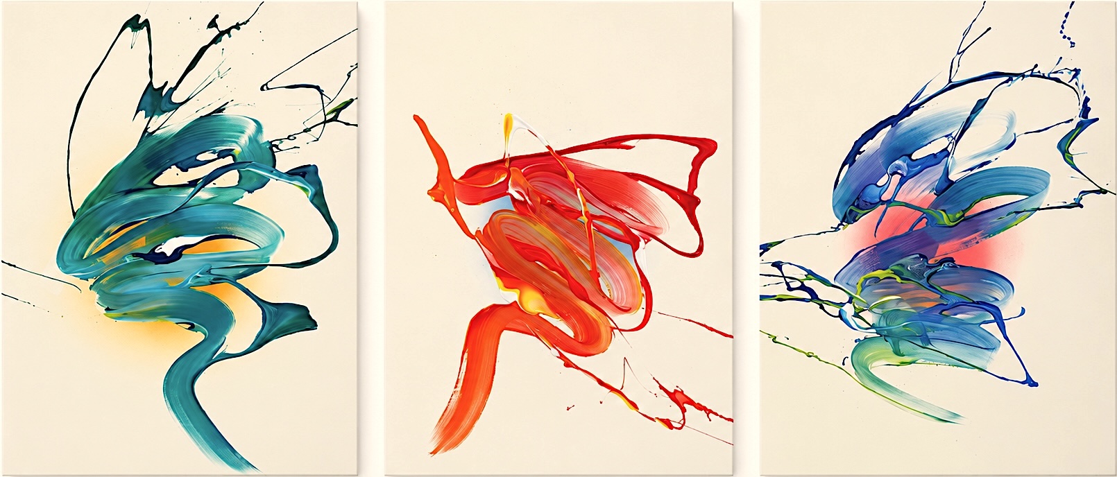Motion Series — abstract painting by Maximilian Tischer